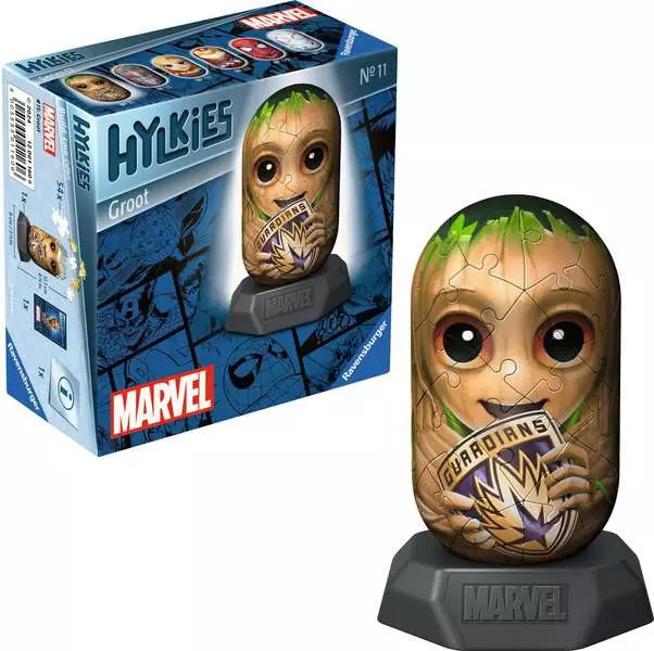 Ravensburger Hylkies  Marvel Groot 3D Jigsaw Puzzle - Image 3