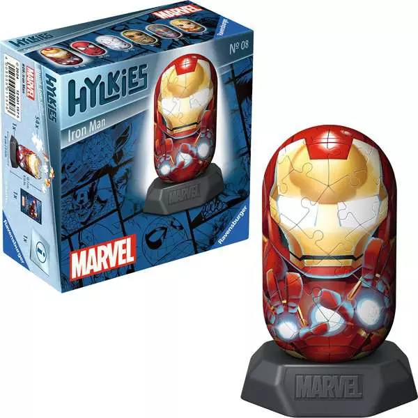 Ravensburger Hylkies Marvel Iron Man 3D Jigsaw Puzzle - Image 3