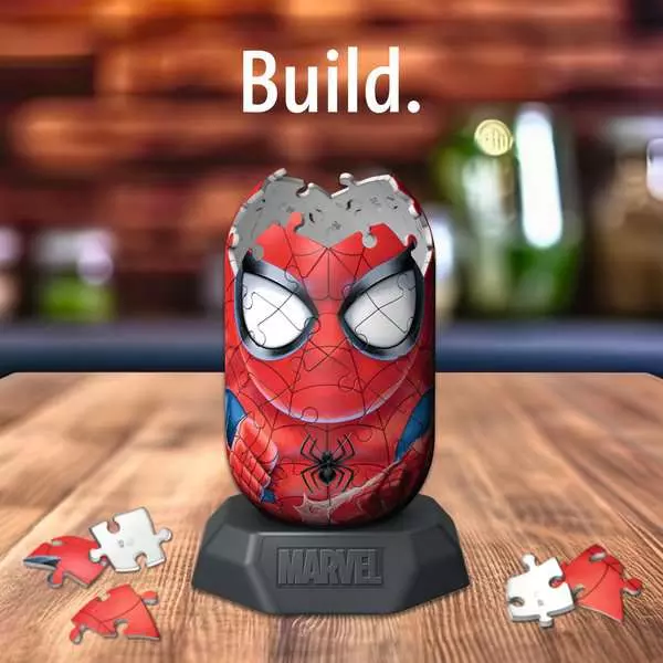 Ravensburger Hylkies Marvel Spiderman 3D Jigsaw Puzzle - Image 4