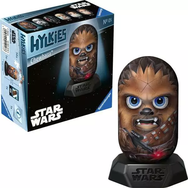 Ravensburger Hylkies Star Wars Chewbacca 3D Jigsaw Puzzle - Image 3