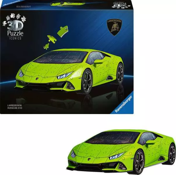 Ravensburger Iconics Lamborghini Huracan 108pc 3D Jigsaw Puzzle - Image 4