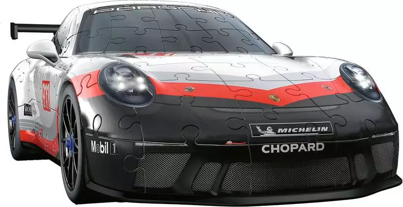 Ravensburger Iconics Porsche GT3 Cup 108 Piece 3D Jigsaw Puzzle - Image 3
