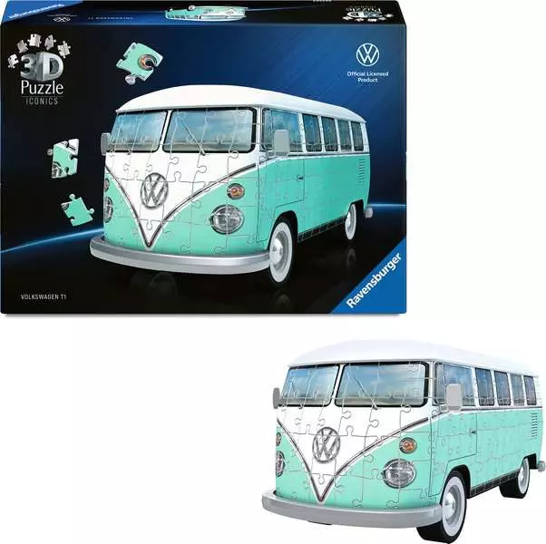 Ravensburger Iconics Volkswagen T1 162 Piece 3D Jigsaw Puzzle - Image 3