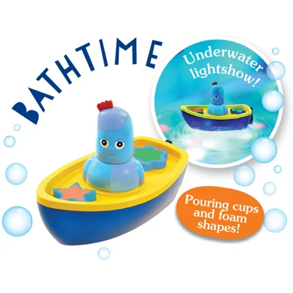 In the Night Garden Igglepiggle Bath Boat - Image 4