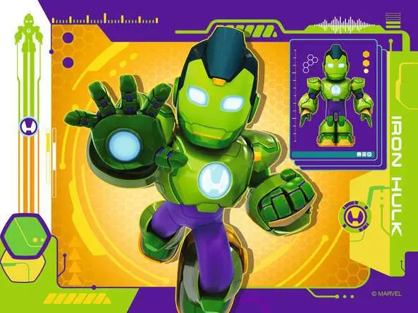 Ravensburger Iron Man & Friends 4 in a box Jigsaw Puzzle - Image 3