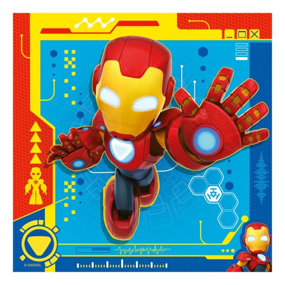 Ravensburger Iron Man & His Awesome Friends 3x49 Piece Jigsaw Puzzle - Image 2