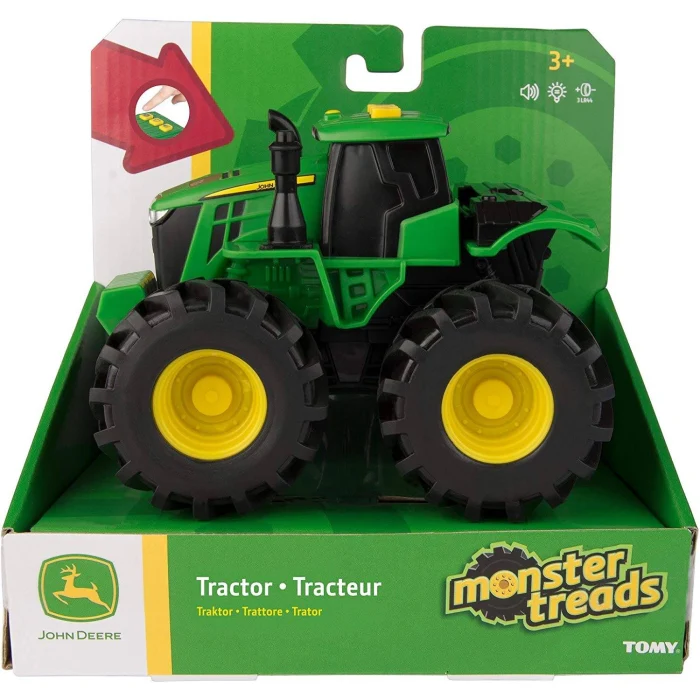 John Deere Monster Treads Lights And Sounds Tractor