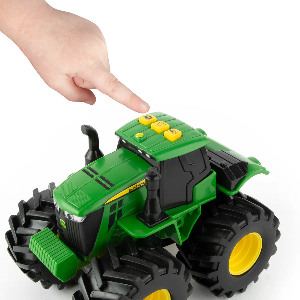 John Deere Monster Treads Lights And Sounds Tractor - Image 3