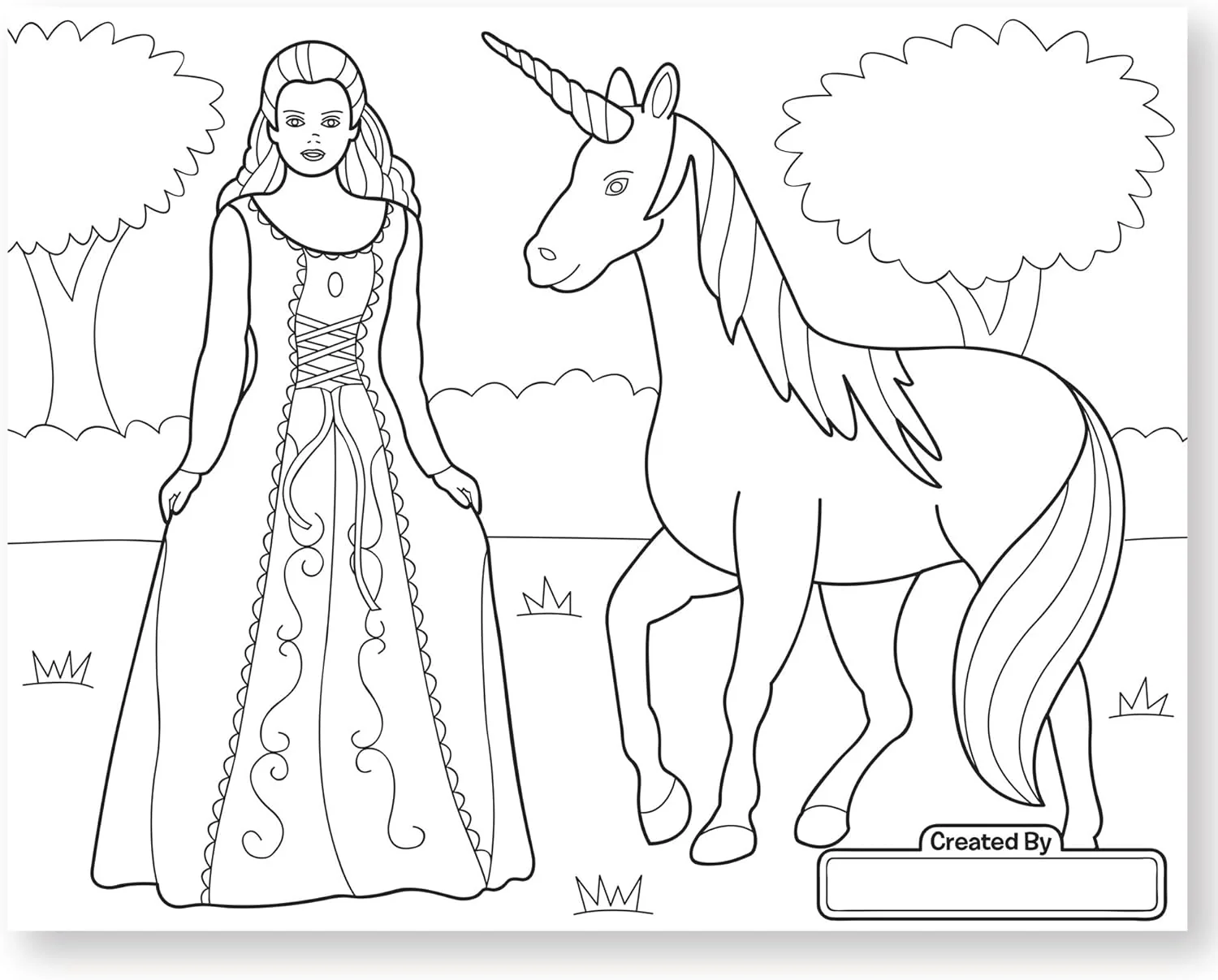 Melissa & Doug Jumbo Colouring Pad pink - Image 3