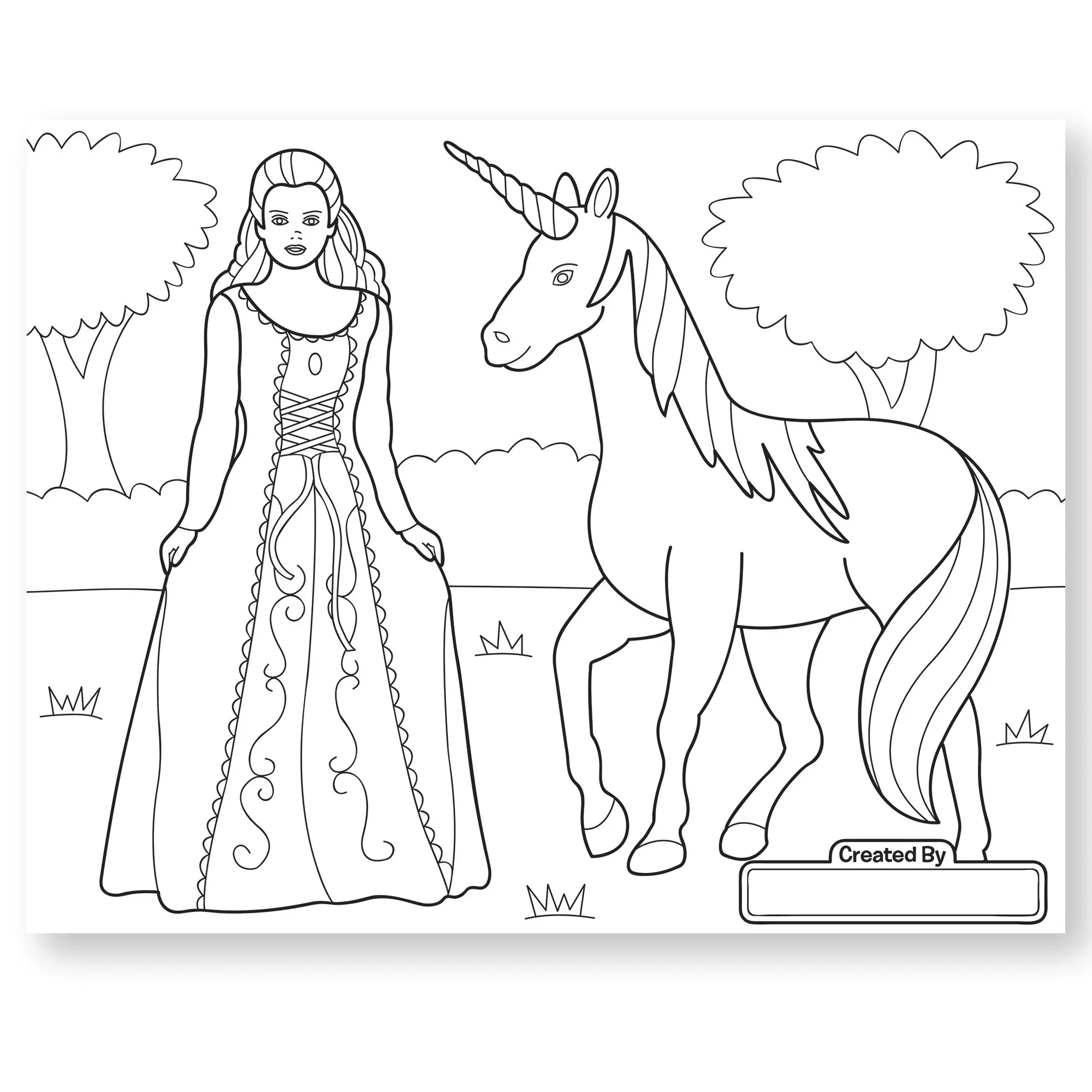 Jumbo Colouring Pad pink - Image 4
