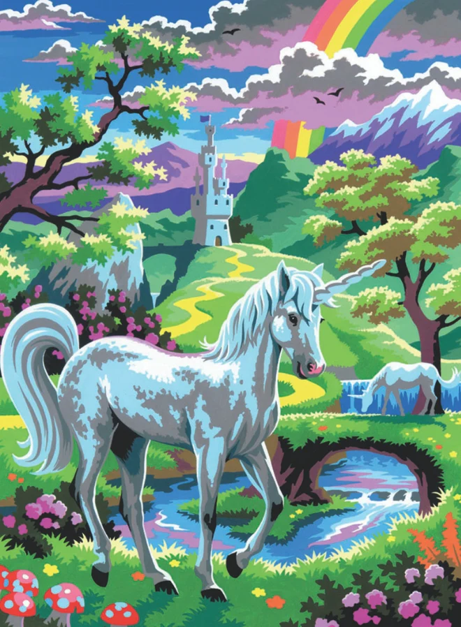 Junior Painting by Numbers Unicorn - Image 2