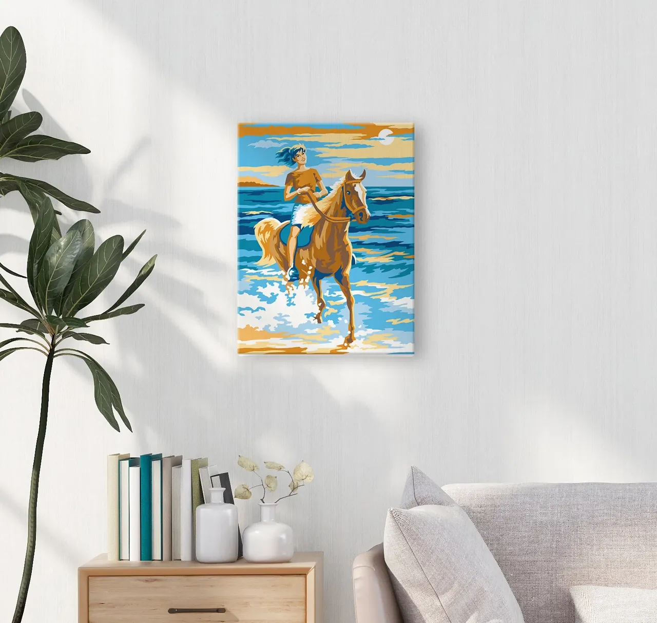 Junior Painting By Numbers Horse Rider - Image 5