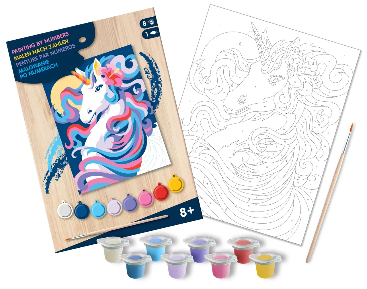 Junior Painting By Numbers Unicorn - Image 3