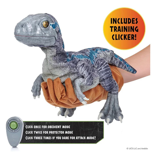 Jurassic Raptor Puppetronic Trainer - Image 2