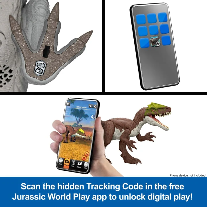 Jurrasic World Rebirth Gigantic Thrashers Chilantalsaurus - Image 5