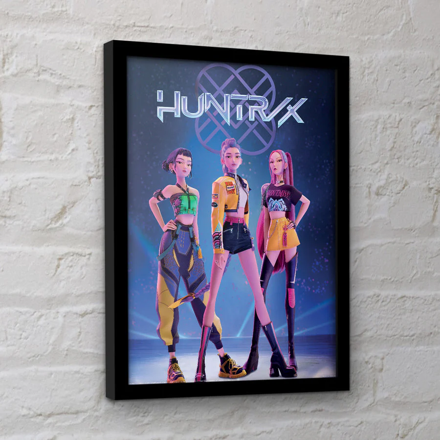 K-Pop Demon Hunters (Huntrix) Framed Print - Image 2