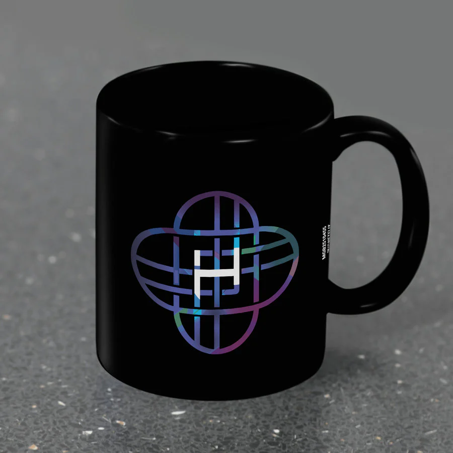 K-POP Demon Hunters (Huntrix Logo) Black Mug - Image 3