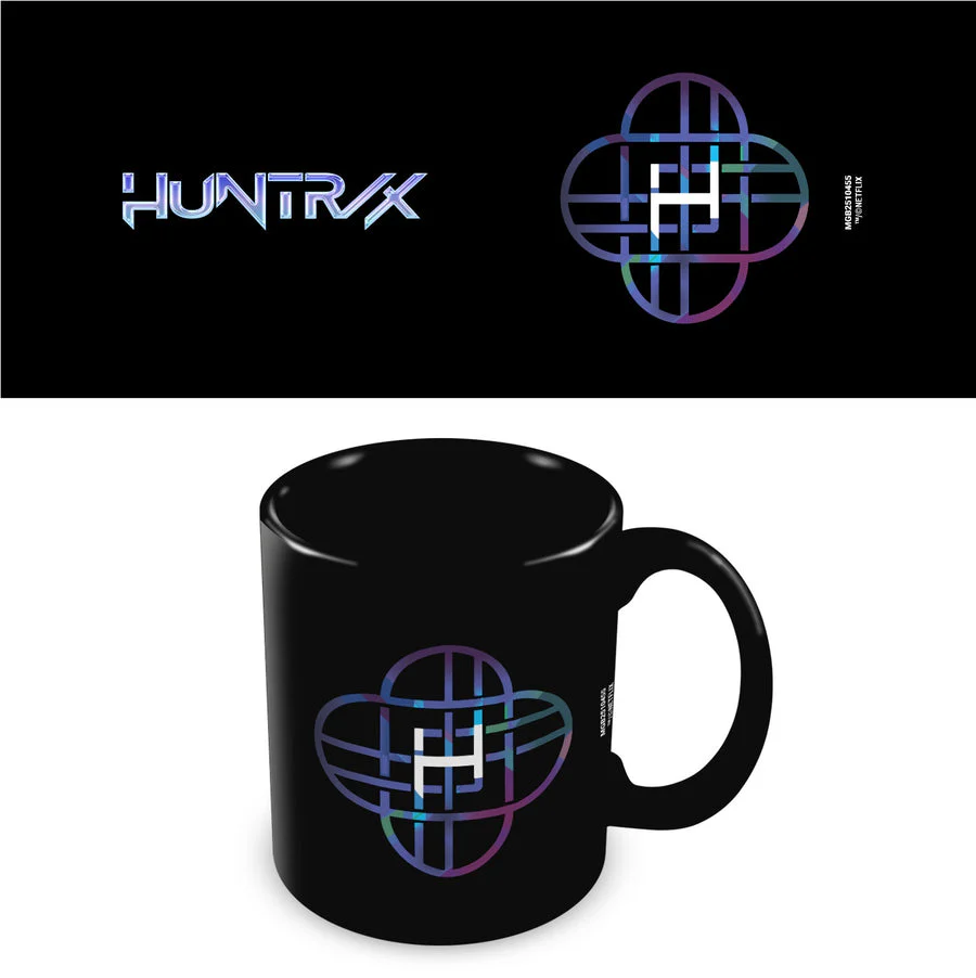 K-POP Demon Hunters (Huntrix Logo) Black Mug - Image 5