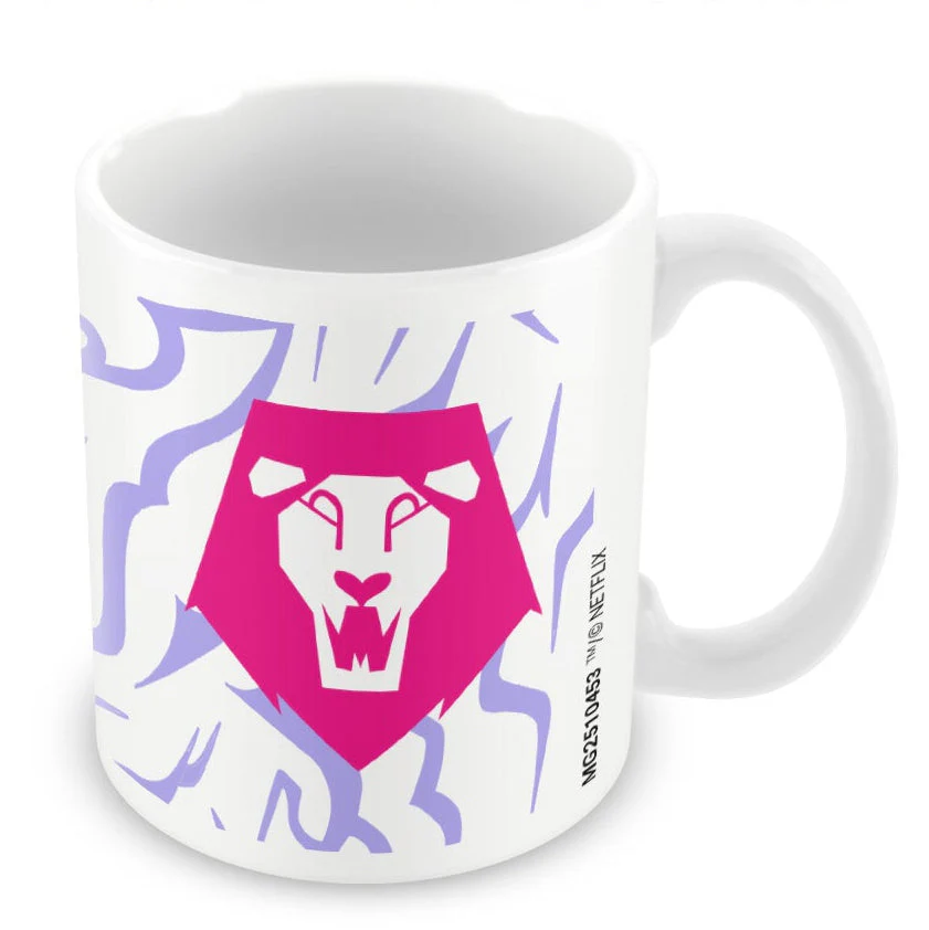 K-POP Demon Hunters (Saja Boys Logo) White Ceramic Mug - Image 2