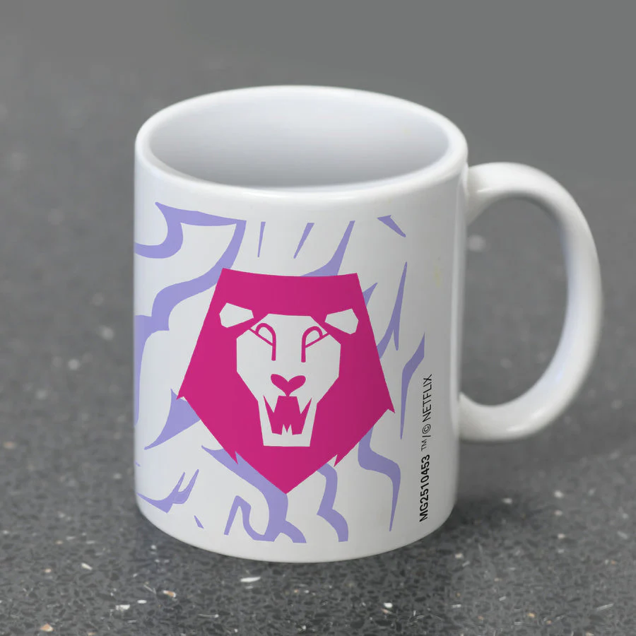K-POP Demon Hunters (Saja Boys Logo) White Ceramic Mug - Image 3