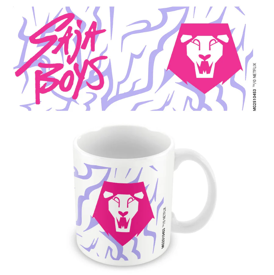 K-POP Demon Hunters (Saja Boys Logo) White Ceramic Mug - Image 5