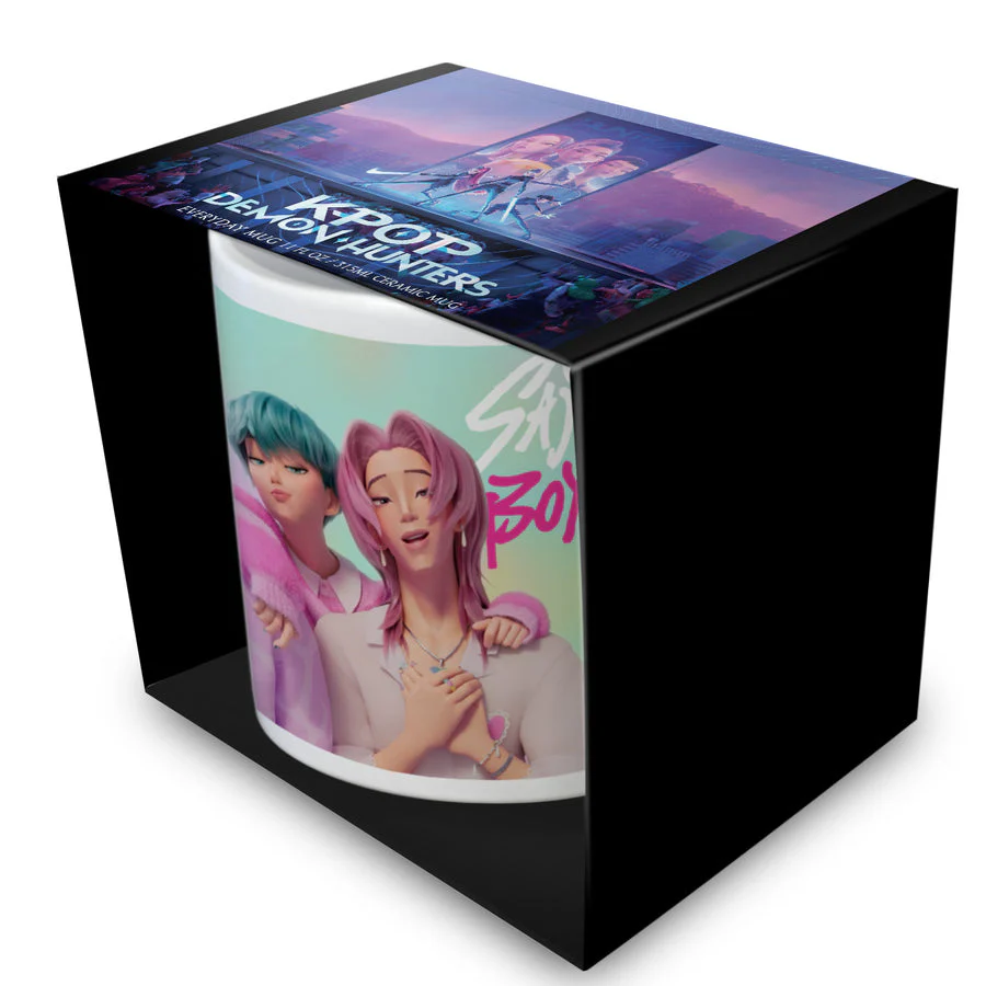 K-Pop Demon Hunters (Saja Boys) White Mug