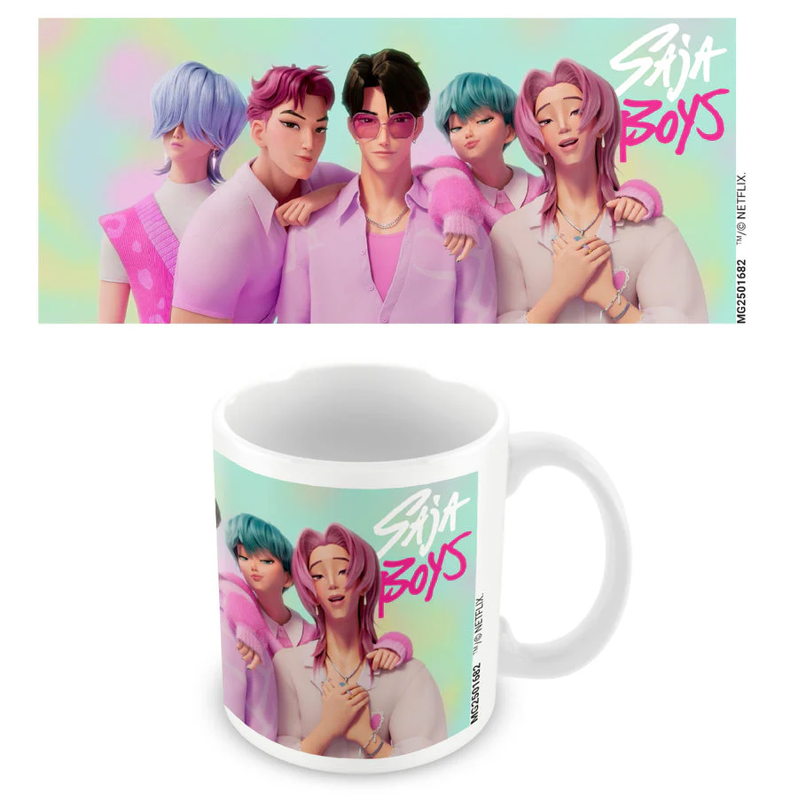 K-Pop Demon Hunters (Saja Boys) White Mug - Image 3