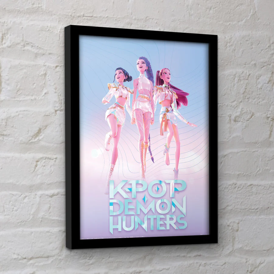 K-Pop Demon Hunters (Trio) Framed Print - Image 2