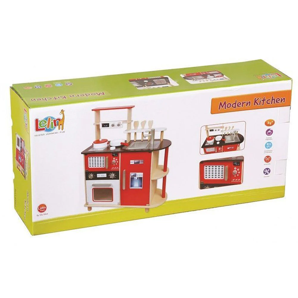 Lelin Modern Wooden Kitchen - Image 4