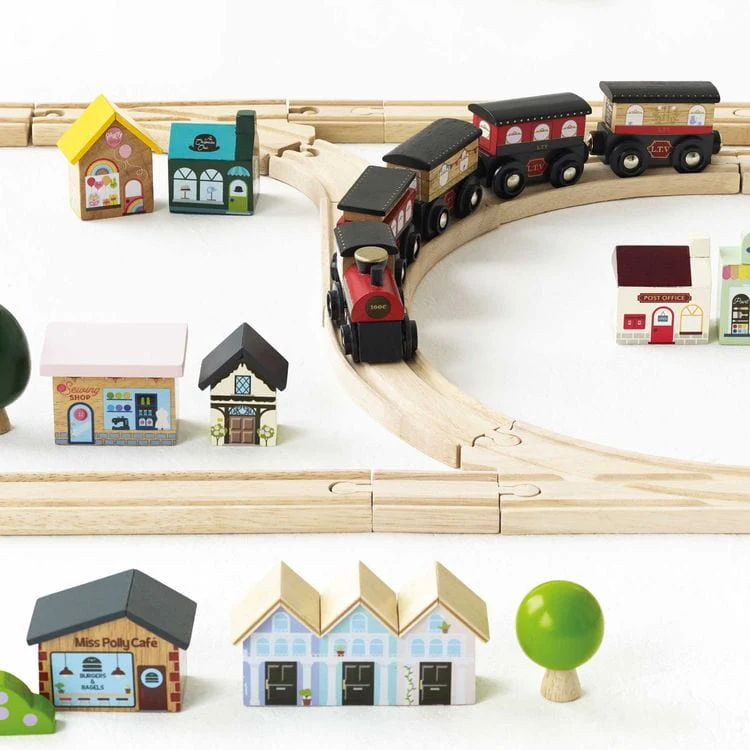 Le Toy Van London Train Set 120pc - Image 3
