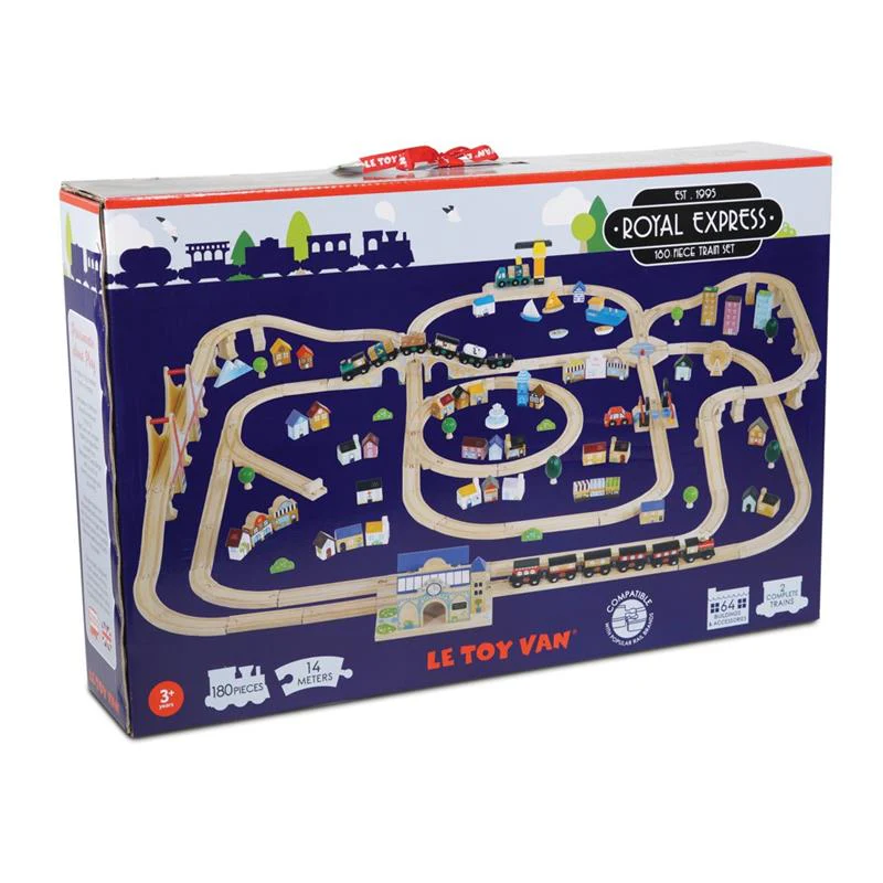 Le Toy Van Royal Express Train set 180pc - Image 2
