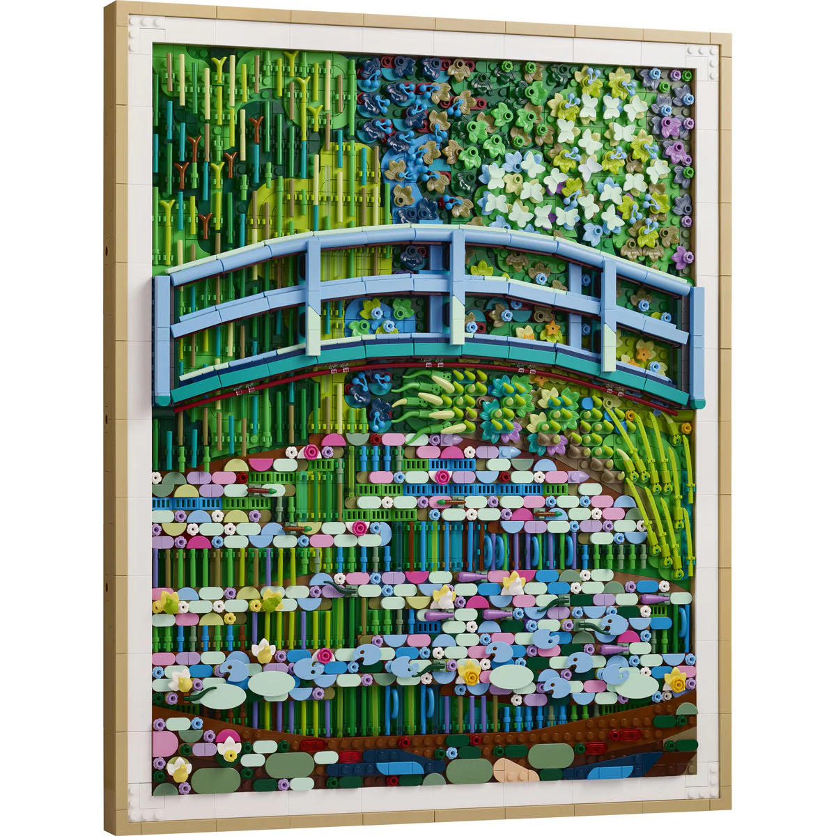 LEGO Art Claude Monet Bridge over a Pond of Water Lilies Set 31220 - Image 2