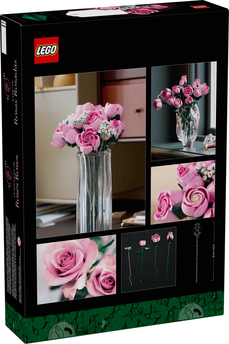 Lego Bouquet Of Pink Roses - Image 12