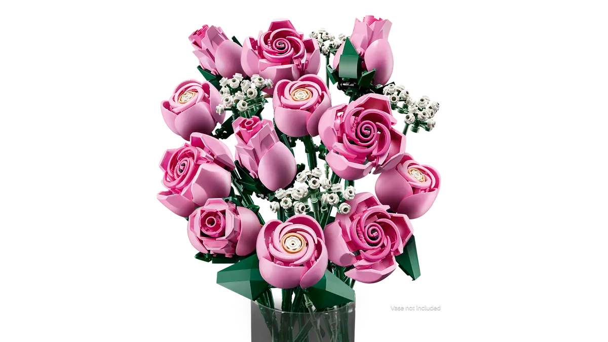 Lego Bouquet Of Pink Roses - Image 2