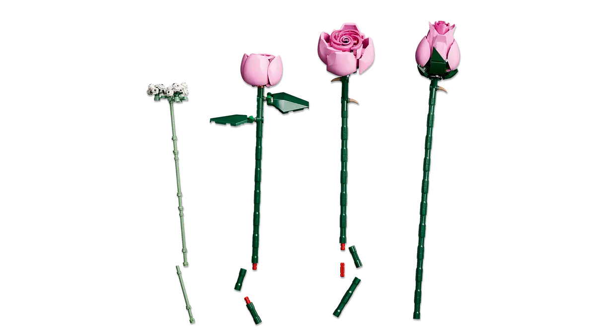 Lego Bouquet Of Pink Roses - Image 6
