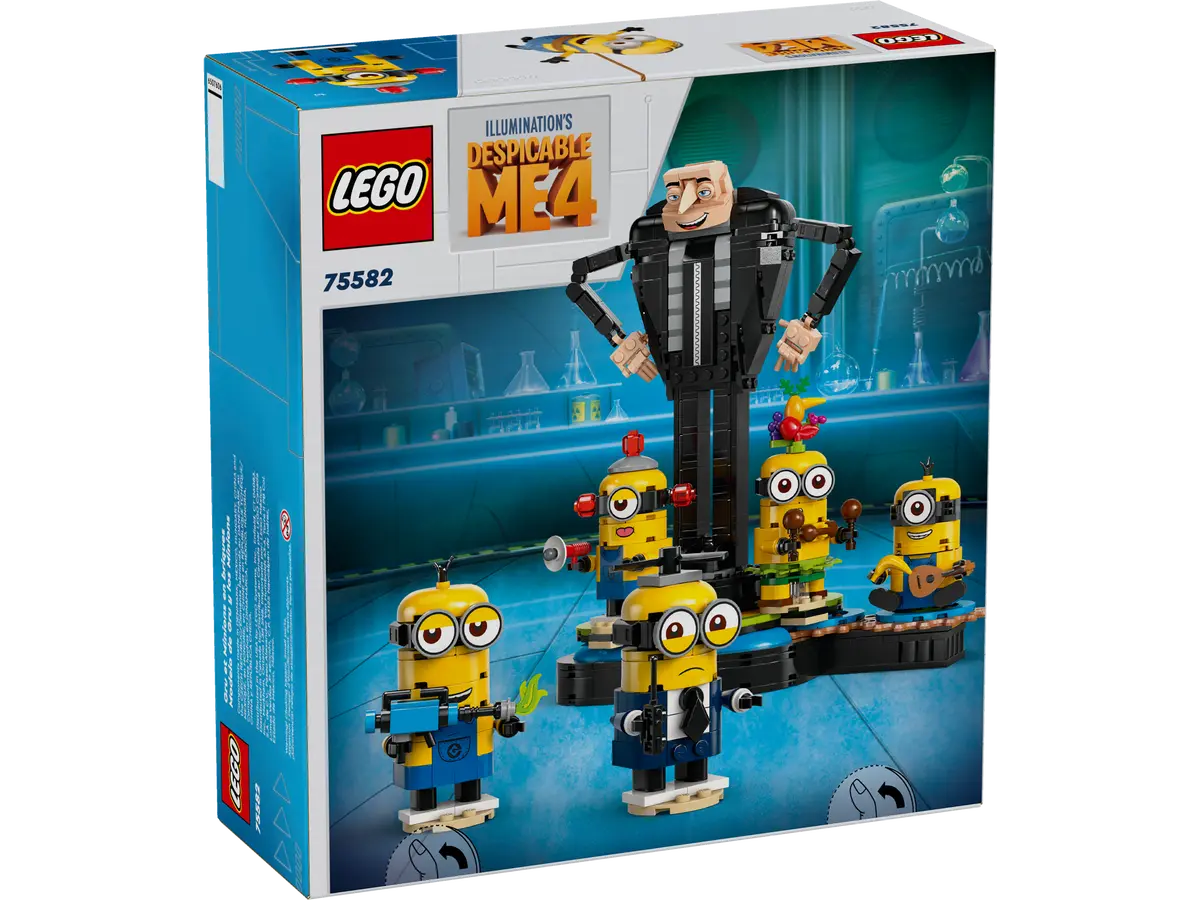 LEGO Brick-Built Gru and Minions 75582 - Image 4
