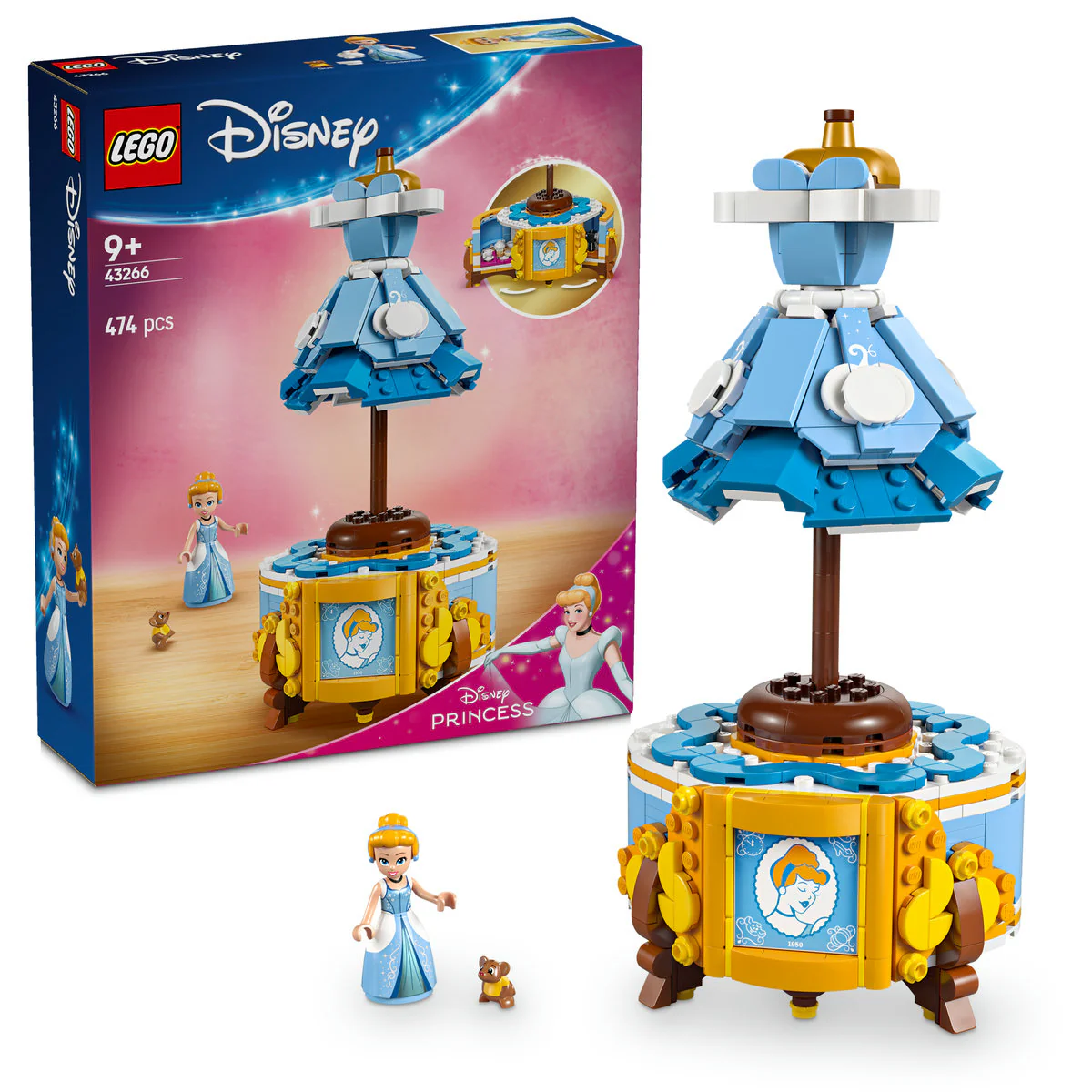 LEGO Disney Princess Cinderella’s Dress Set 43266 - Image 4