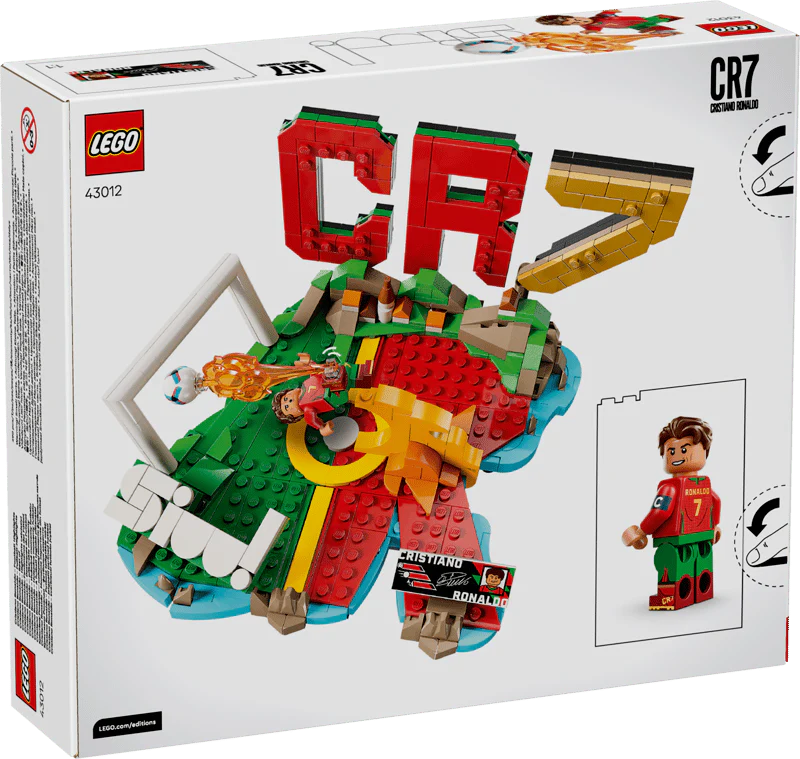 LEGO Editions Cristiano Ronaldo Football Highlights Set 43012 - Image 6