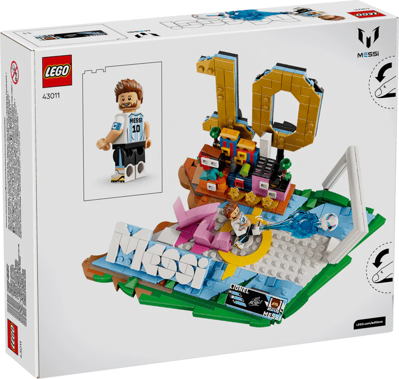 LEGO Editions Lionel Messi Football Highlights Set 43011 - Image 7