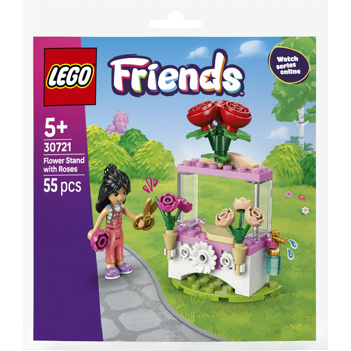 Lego Friends Flower Stand with Roses 30721 - Image 2