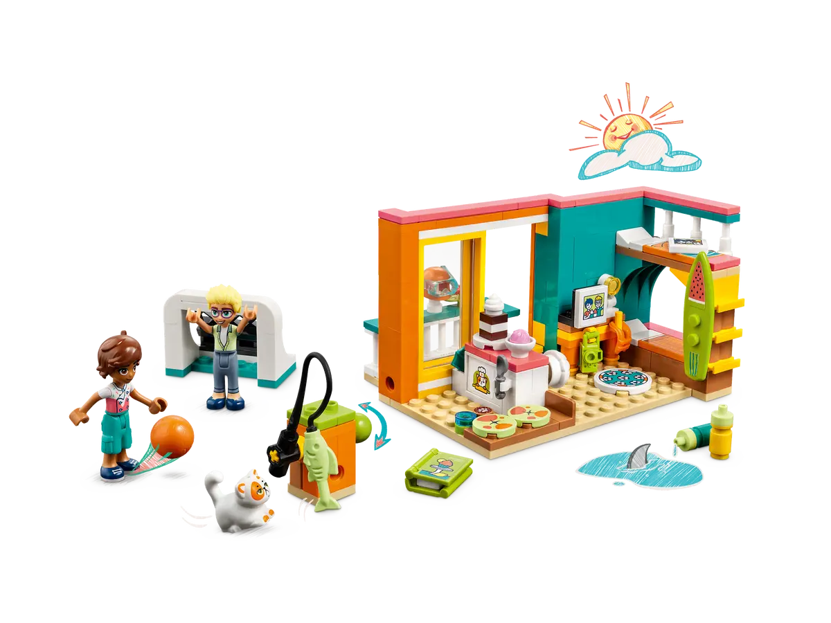 LEGO Friends Leo's Room 41754 - Image 3
