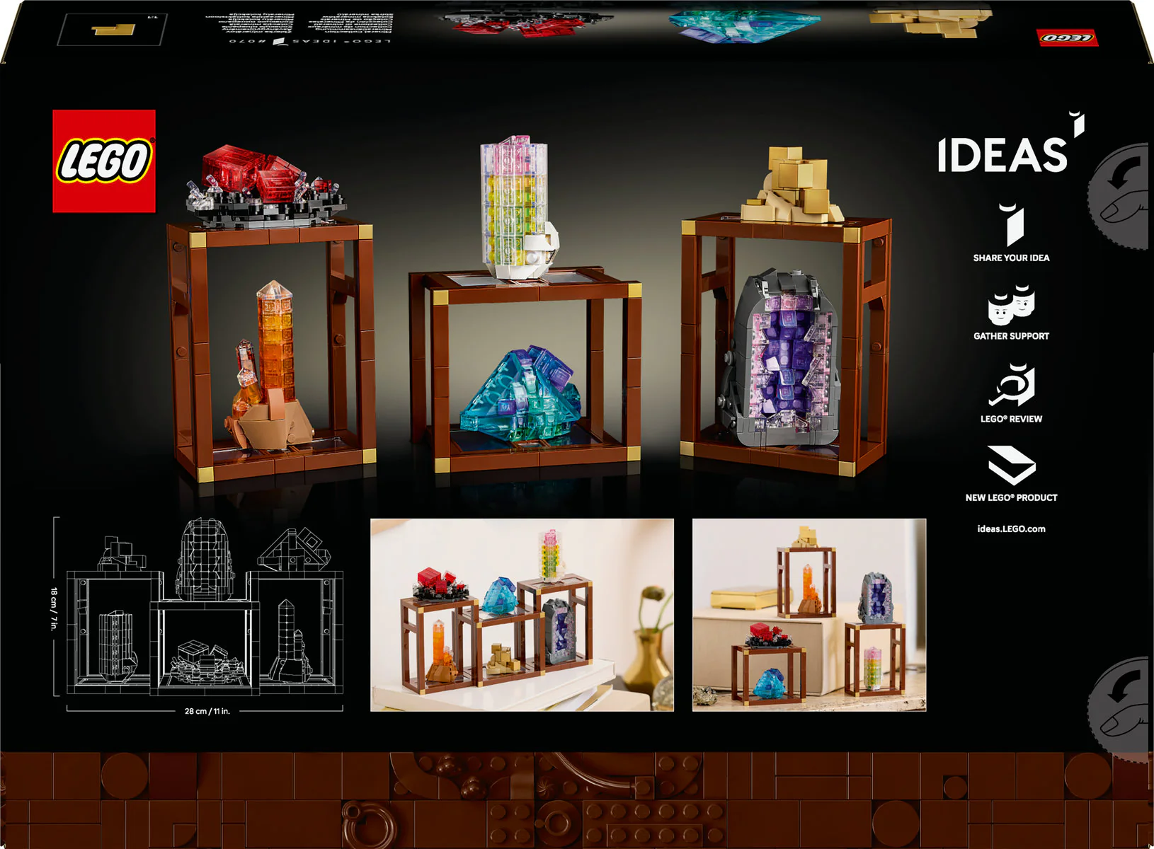 LEGO Ideas Mineral Collection 21362 - Image 4