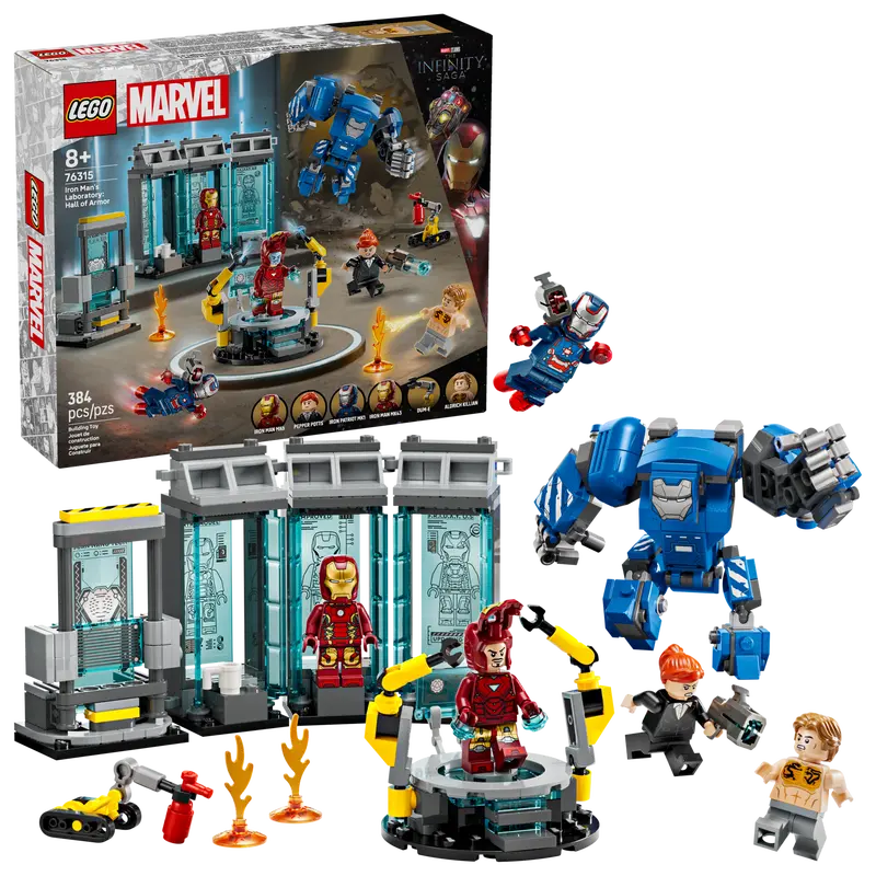 LEGO Marvel Iron Man's Laboratory 76315