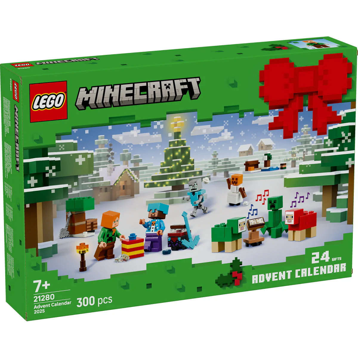 LEGO Minecraft Advent Calendar 2025 Toy 21280 - Image 2