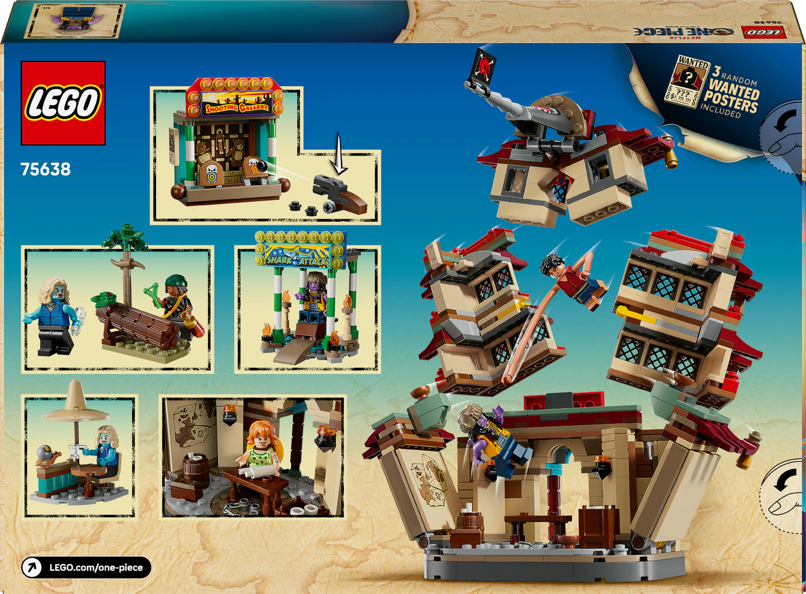 LEGO ONE PIECE Battle at Arlong Park Toy 75638 - Image 4