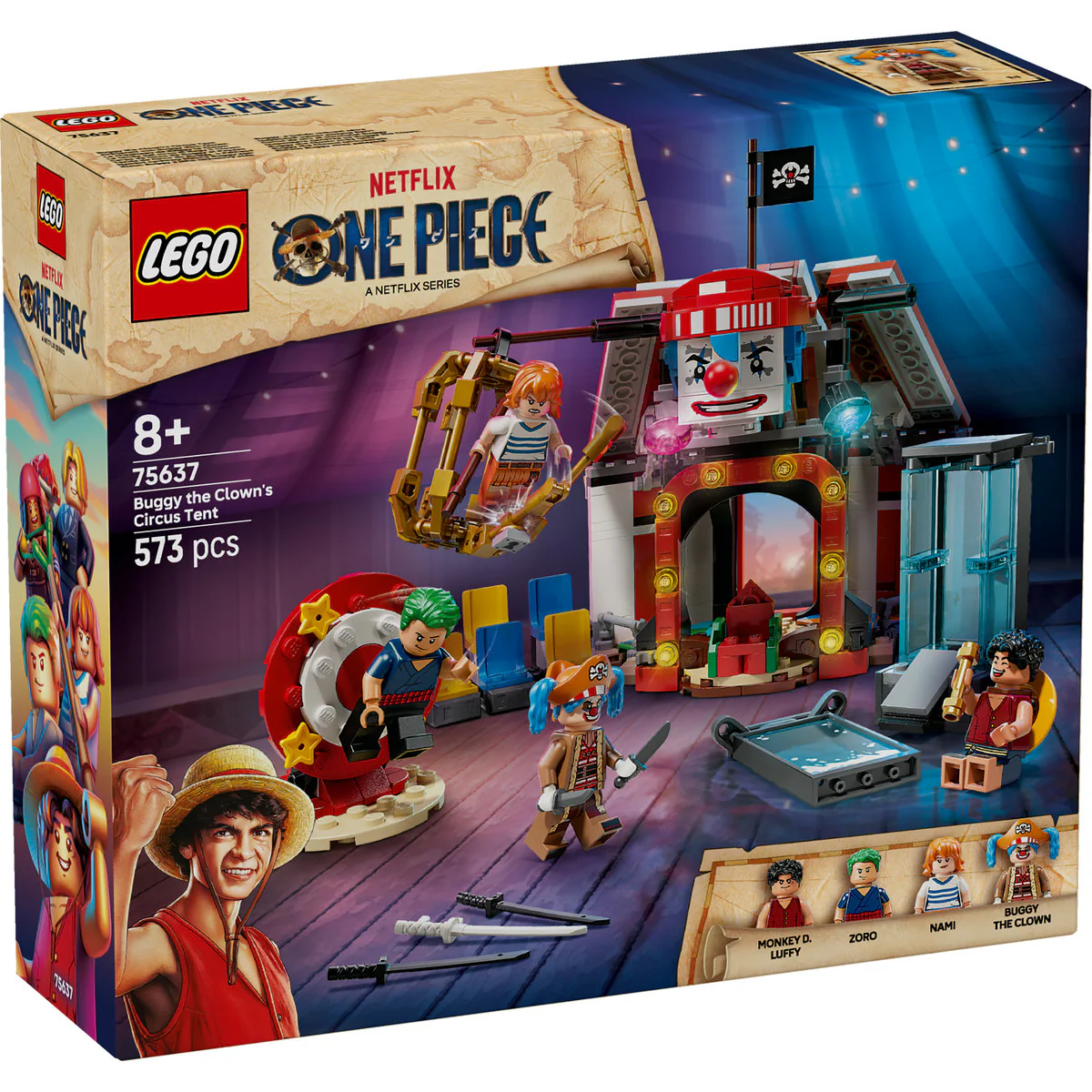 LEGO ONE PIECE Buggy the Clown’s Circus Tent 75637 - Image 2