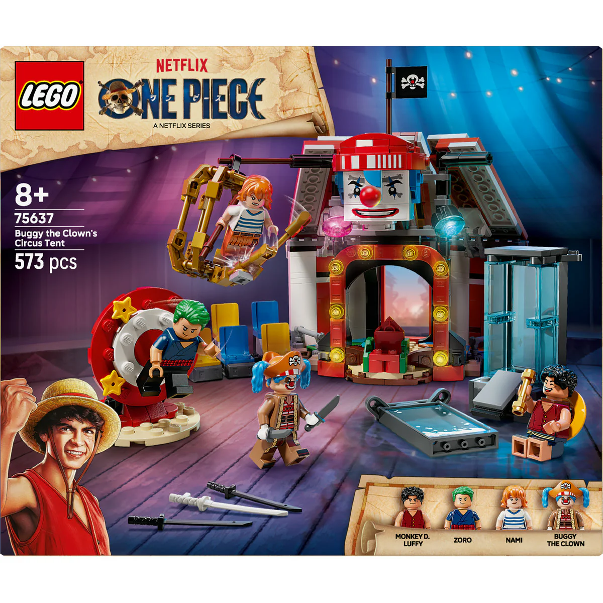 LEGO ONE PIECE Buggy the Clown’s Circus Tent 75637 - Image 3