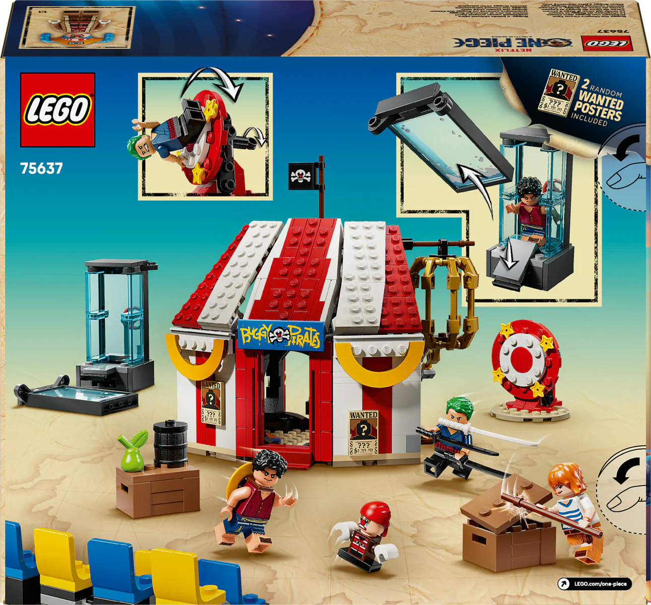 LEGO ONE PIECE Buggy the Clown’s Circus Tent 75637 - Image 4