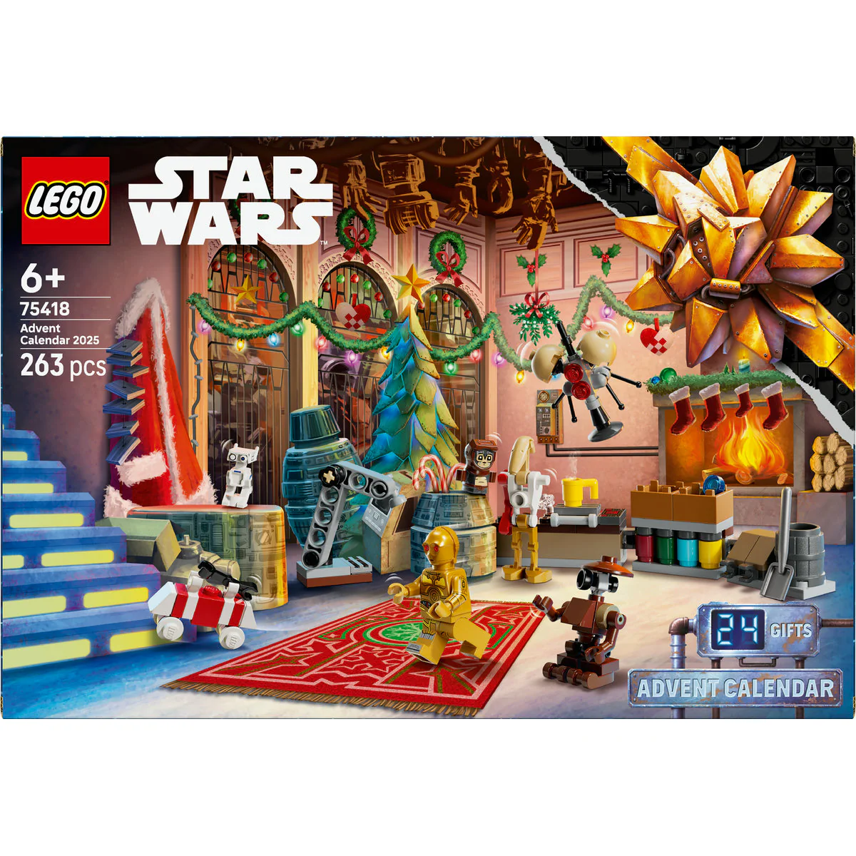 LEGO Star Wars Advent Calendar 2025 for Kids 75418 - Image 3
