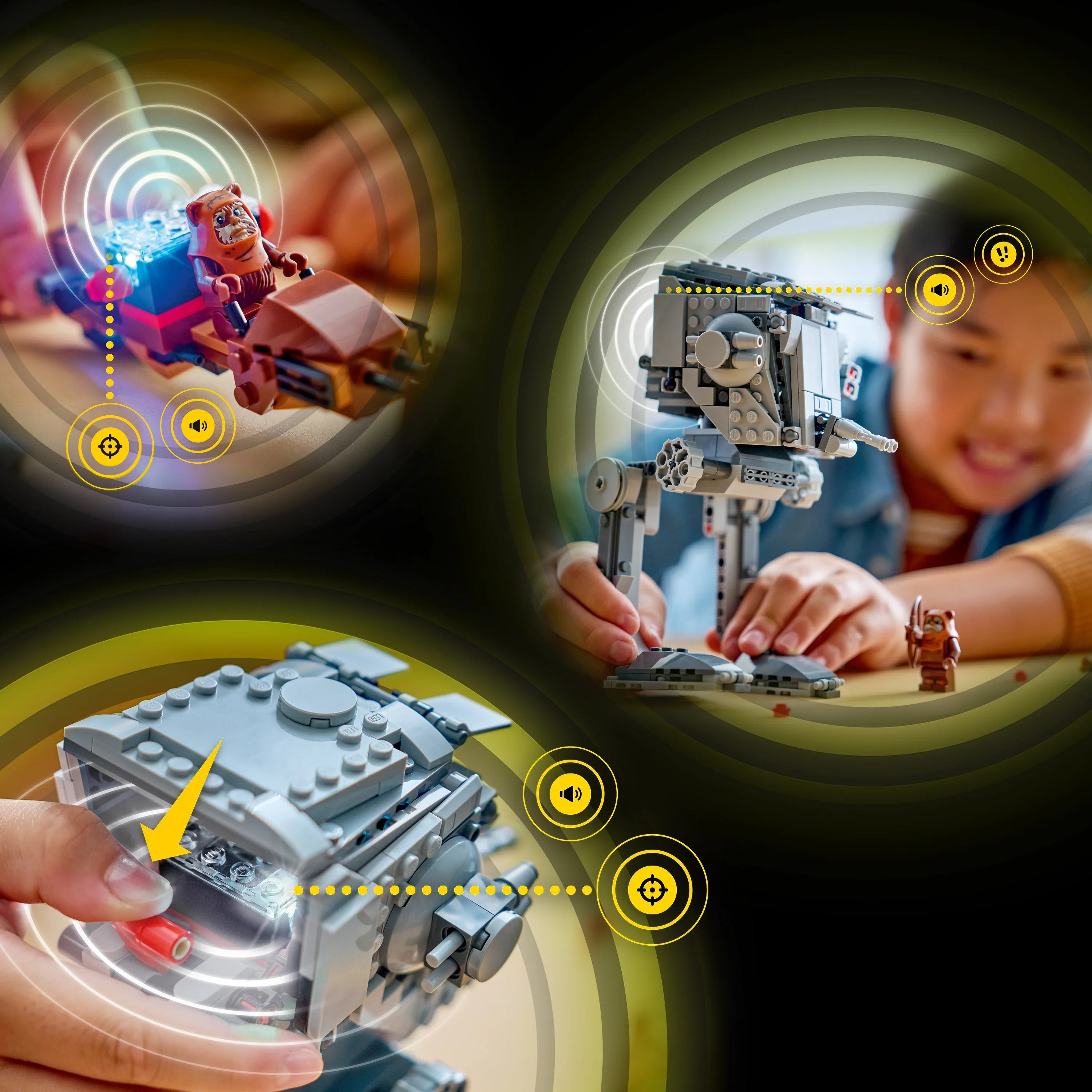 LEGO Star Wars SMART Play: AT-ST Attack on Endor 75424 - Image 3